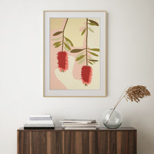 Load image into Gallery viewer, "Bottle Brush" - fine art giclee paper print