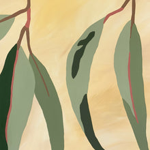 Load image into Gallery viewer, "Gum Lagoon" - 914 x 610mm framed acrylic on canvas painting