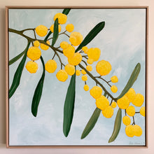 Load image into Gallery viewer, "Winter Sunrise - 762 x 762mm framed acrylic on canvas painting