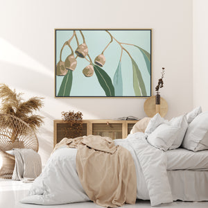 "Blue Gum" - fine art giclee canvas print