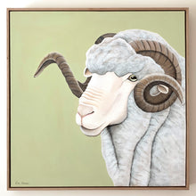 Load image into Gallery viewer, &quot;Robert&quot; - 30x30&quot; framed acrylic on canvas painting