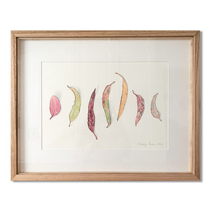"Ivy" - 30 x 42cm framed original illustration