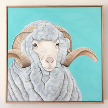 Load image into Gallery viewer, &quot;Rick&quot; - 30x30&quot; framed acrylic on canvas painting